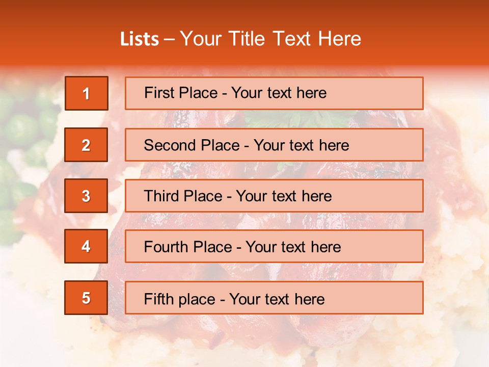 Silhouette Anatomy Head PowerPoint Template