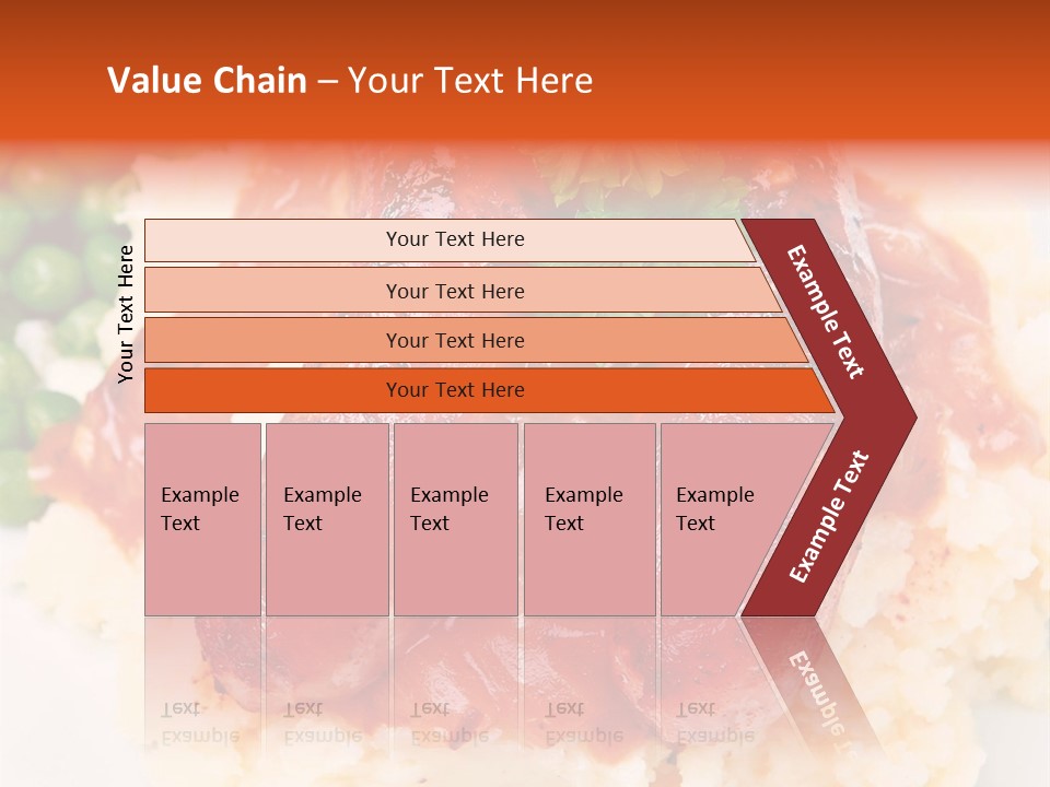 Silhouette Anatomy Head PowerPoint Template