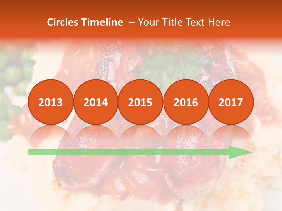 Silhouette Anatomy Head PowerPoint Template