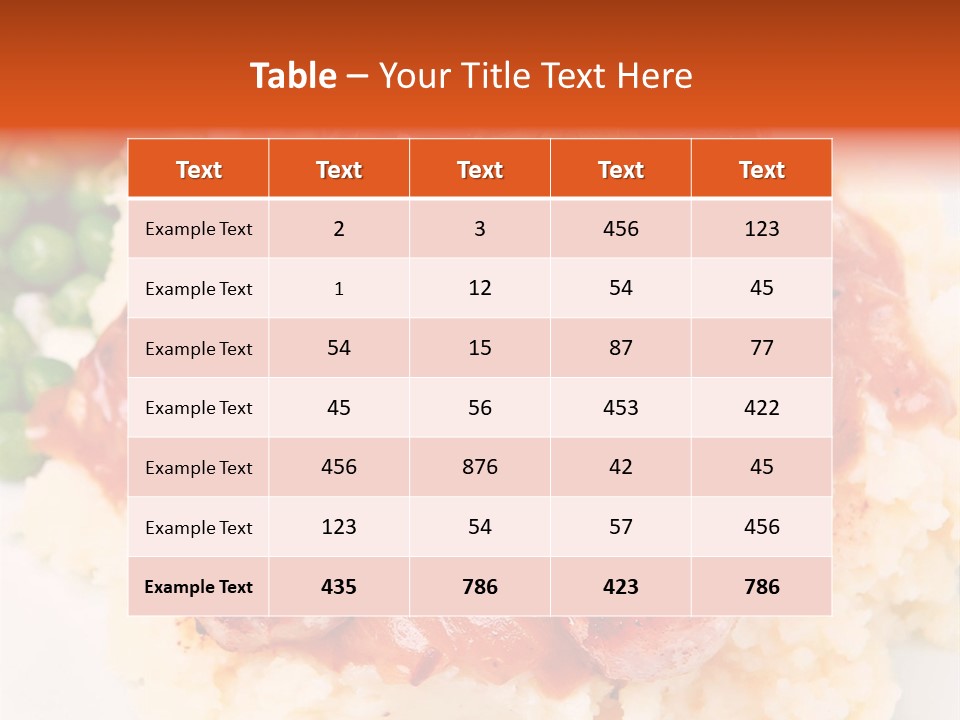 Silhouette Anatomy Head PowerPoint Template