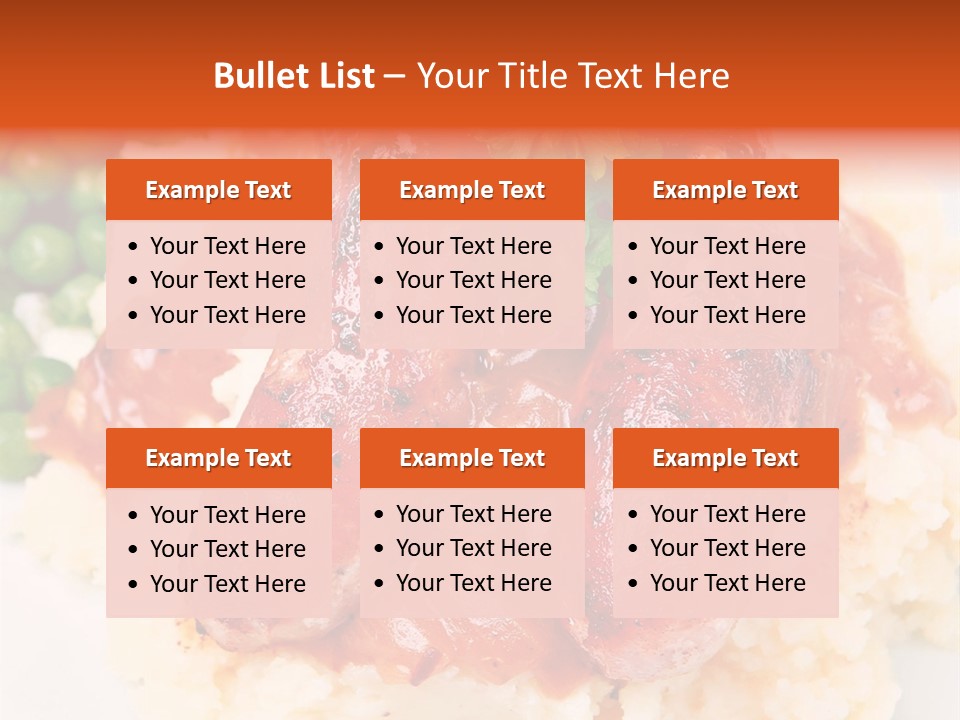 Silhouette Anatomy Head PowerPoint Template