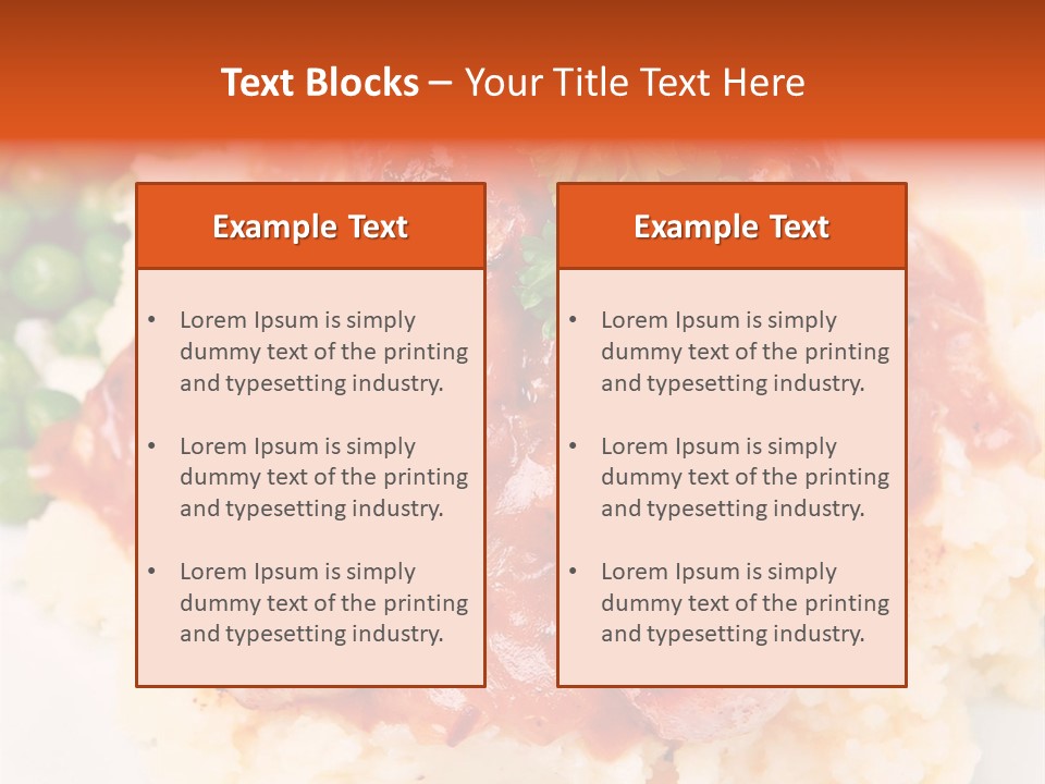 Silhouette Anatomy Head PowerPoint Template