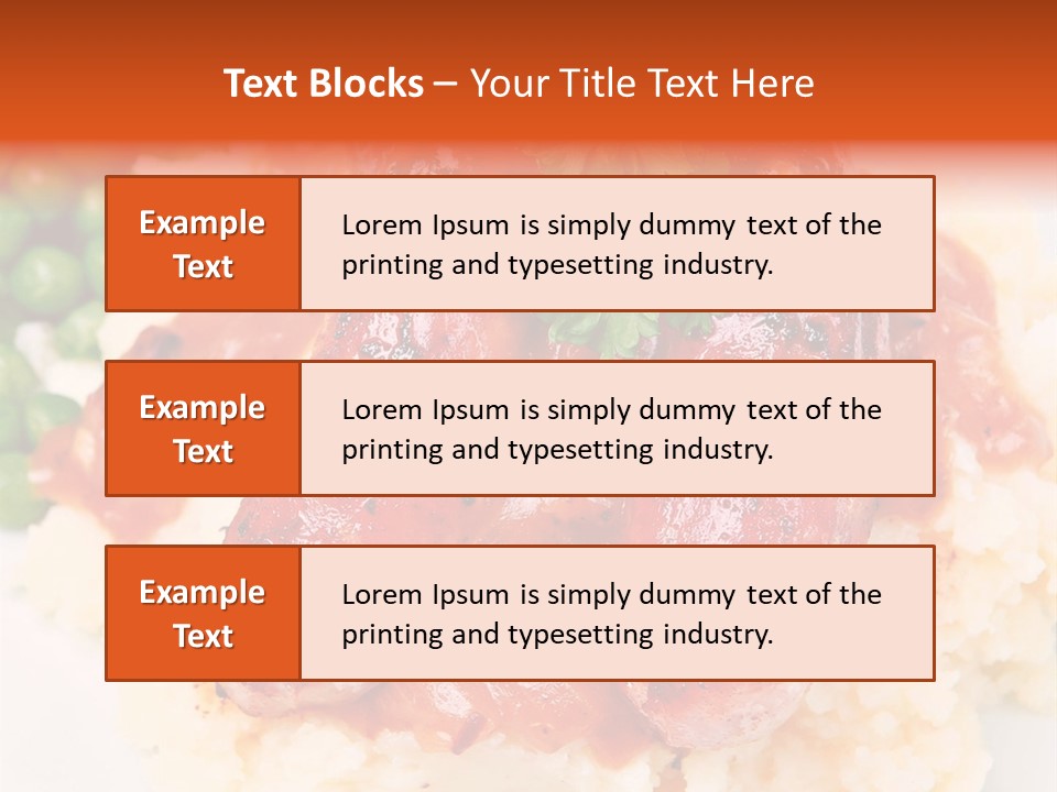 Silhouette Anatomy Head PowerPoint Template