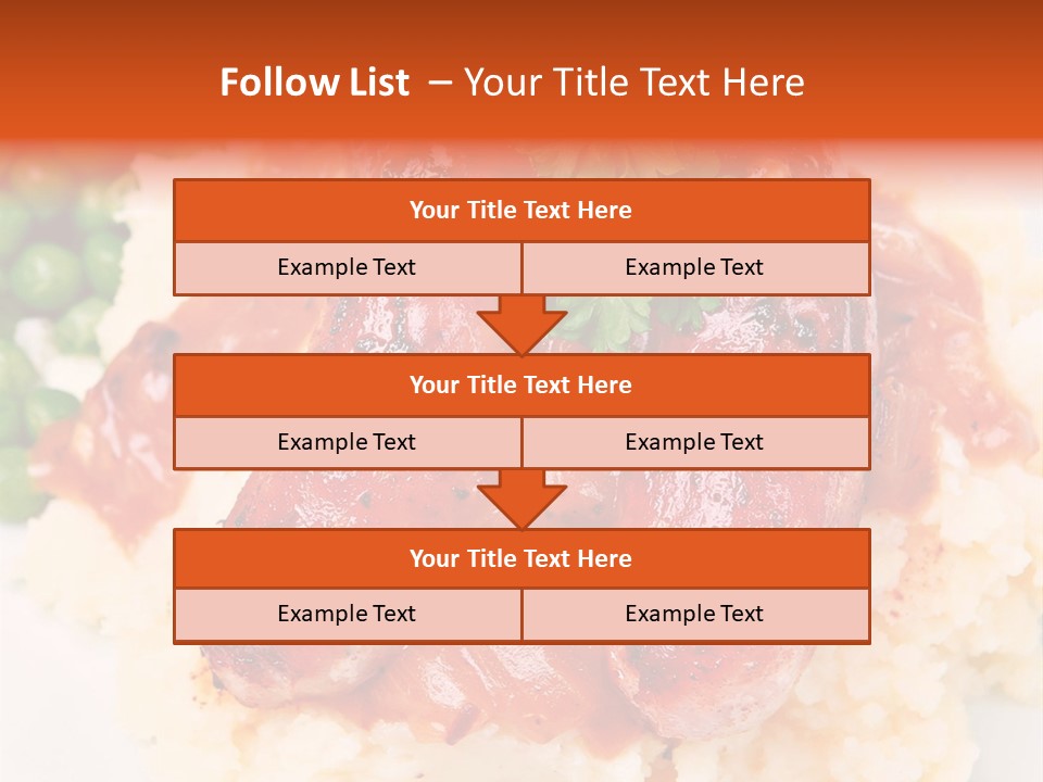 Silhouette Anatomy Head PowerPoint Template