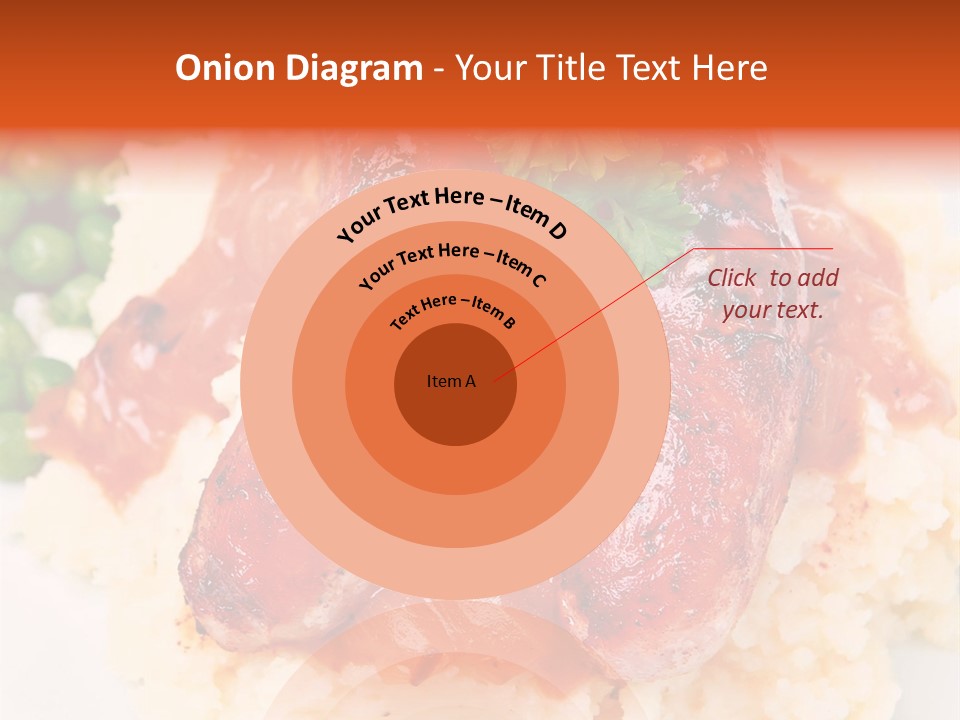 Silhouette Anatomy Head PowerPoint Template