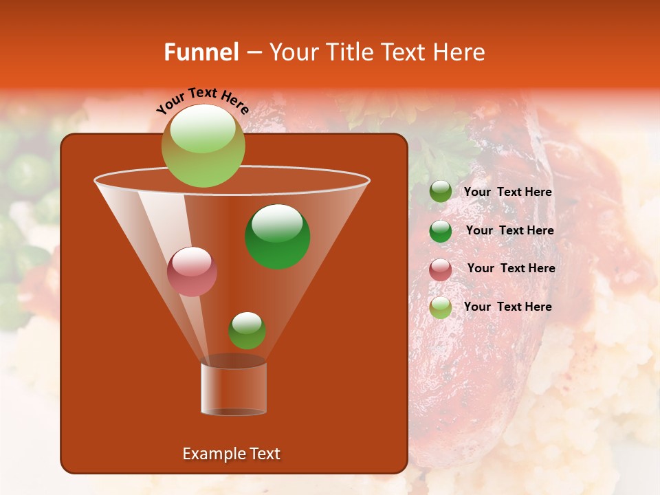 Silhouette Anatomy Head PowerPoint Template