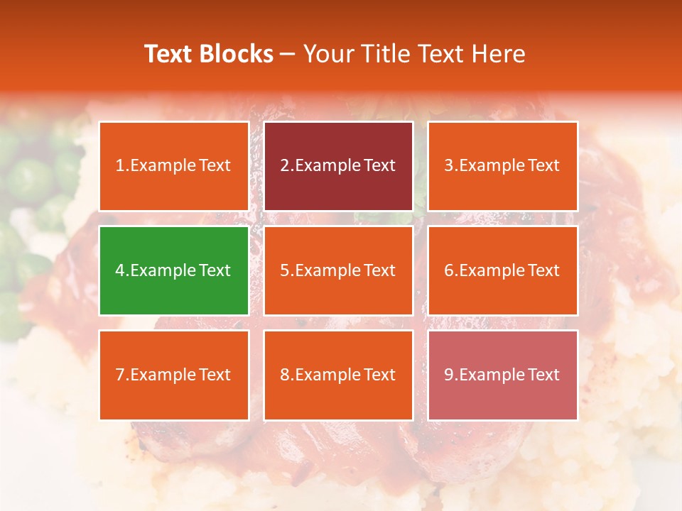 Silhouette Anatomy Head PowerPoint Template