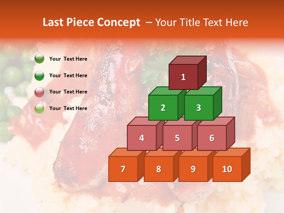 Silhouette Anatomy Head PowerPoint Template