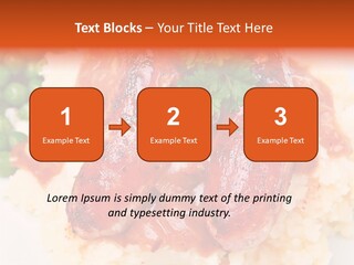 Silhouette Anatomy Head PowerPoint Template