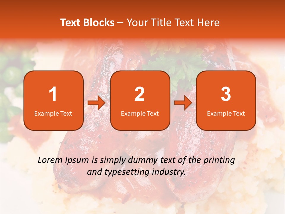 Silhouette Anatomy Head PowerPoint Template