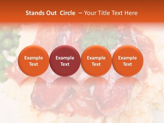 Silhouette Anatomy Head PowerPoint Template