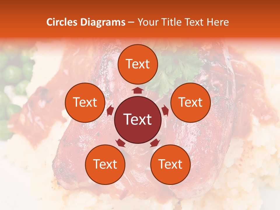 Silhouette Anatomy Head PowerPoint Template