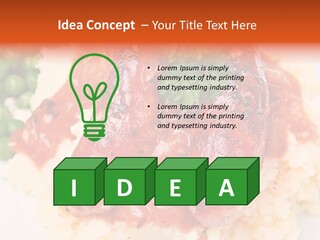 Silhouette Anatomy Head PowerPoint Template