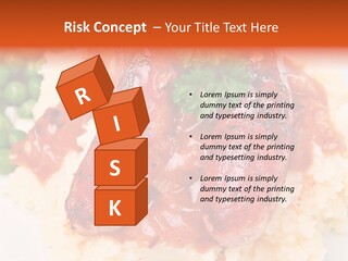 Silhouette Anatomy Head PowerPoint Template