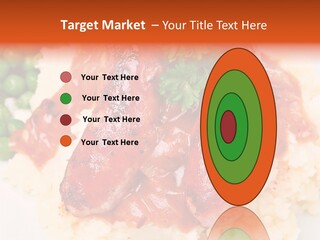 Silhouette Anatomy Head PowerPoint Template