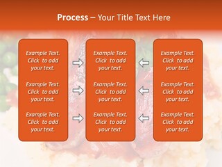 Silhouette Anatomy Head PowerPoint Template