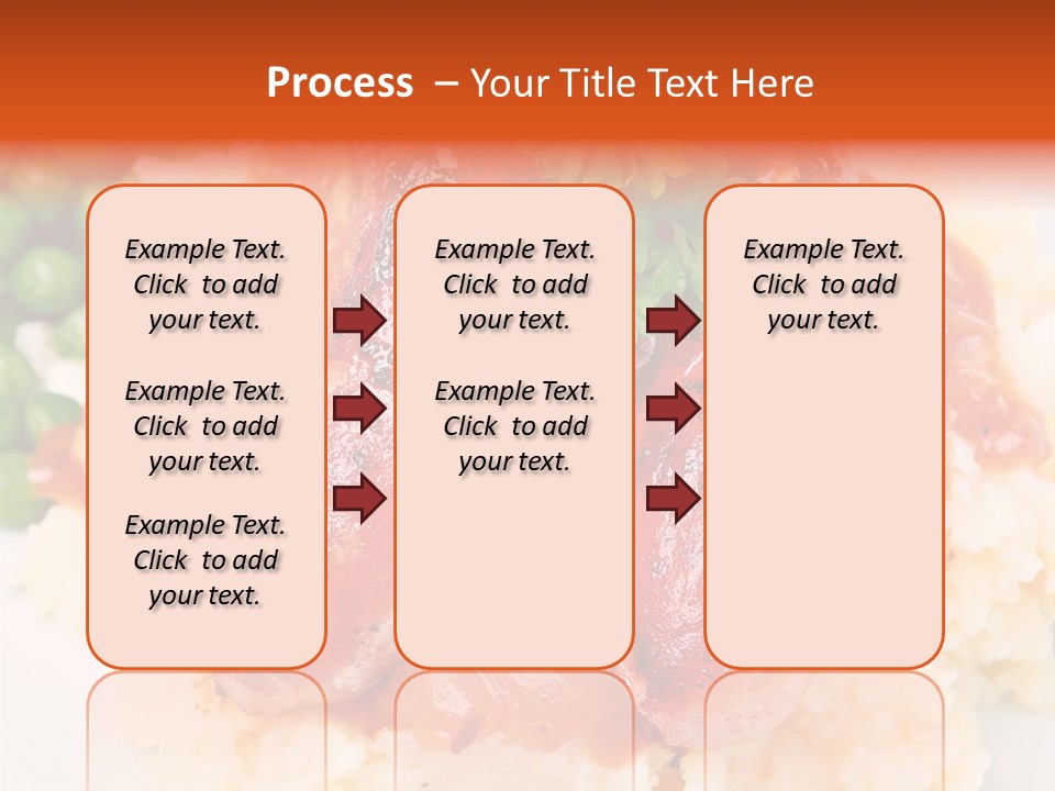 Silhouette Anatomy Head PowerPoint Template