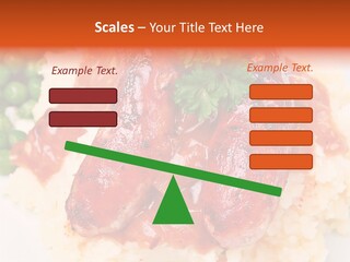 Silhouette Anatomy Head PowerPoint Template