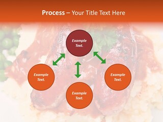 Silhouette Anatomy Head PowerPoint Template