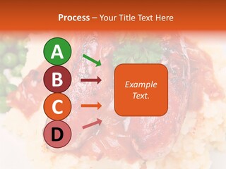 Silhouette Anatomy Head PowerPoint Template