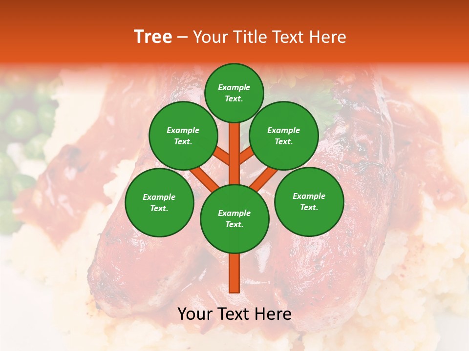Silhouette Anatomy Head PowerPoint Template