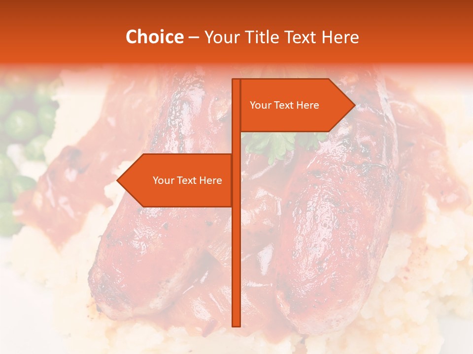 Silhouette Anatomy Head PowerPoint Template