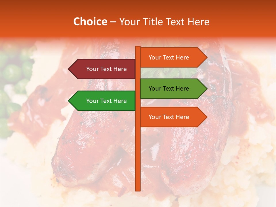 Silhouette Anatomy Head PowerPoint Template
