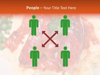 Silhouette Anatomy Head PowerPoint Template