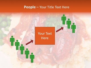 Silhouette Anatomy Head PowerPoint Template