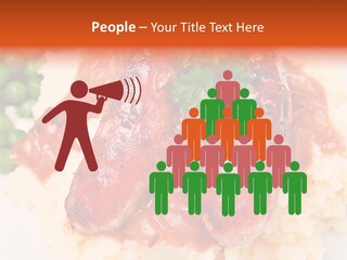 Silhouette Anatomy Head PowerPoint Template