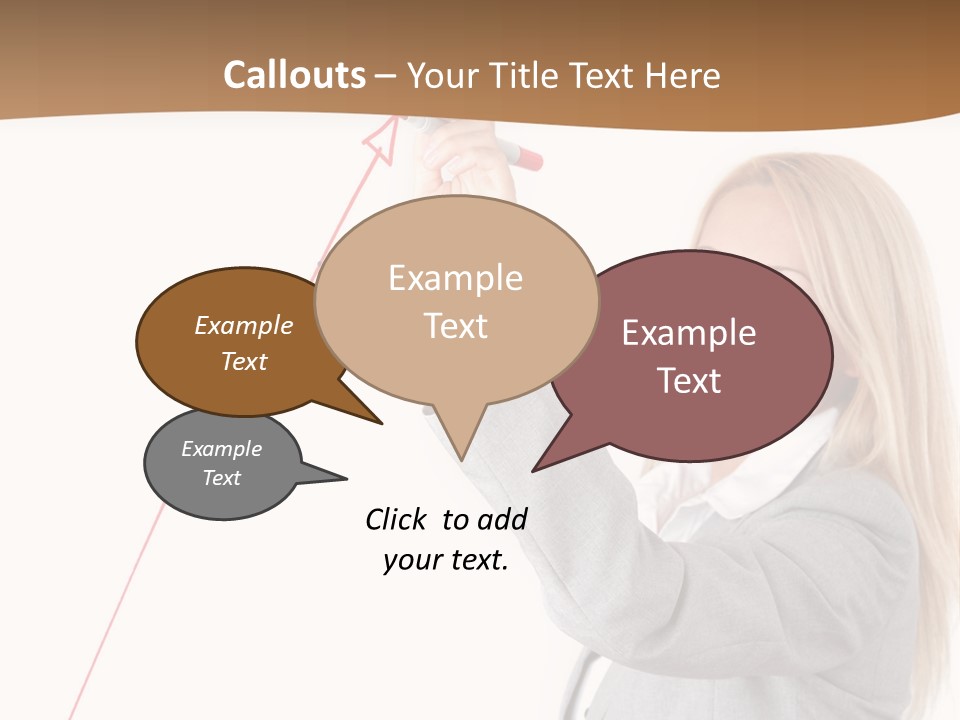 Vector Outline Isolated PowerPoint Template