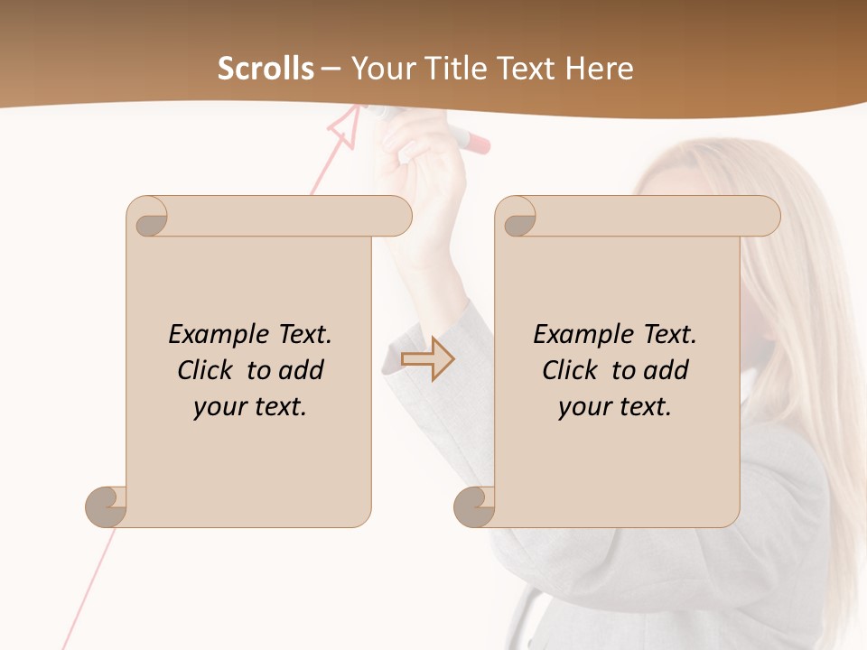 Vector Outline Isolated PowerPoint Template