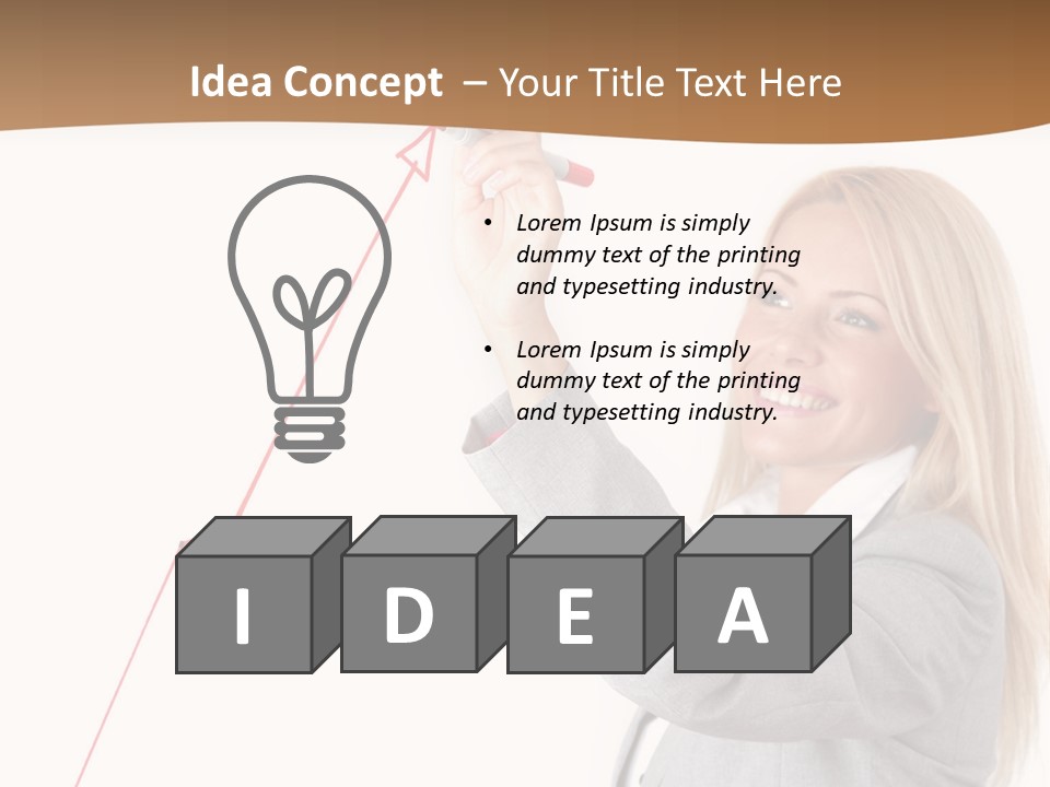 Vector Outline Isolated PowerPoint Template