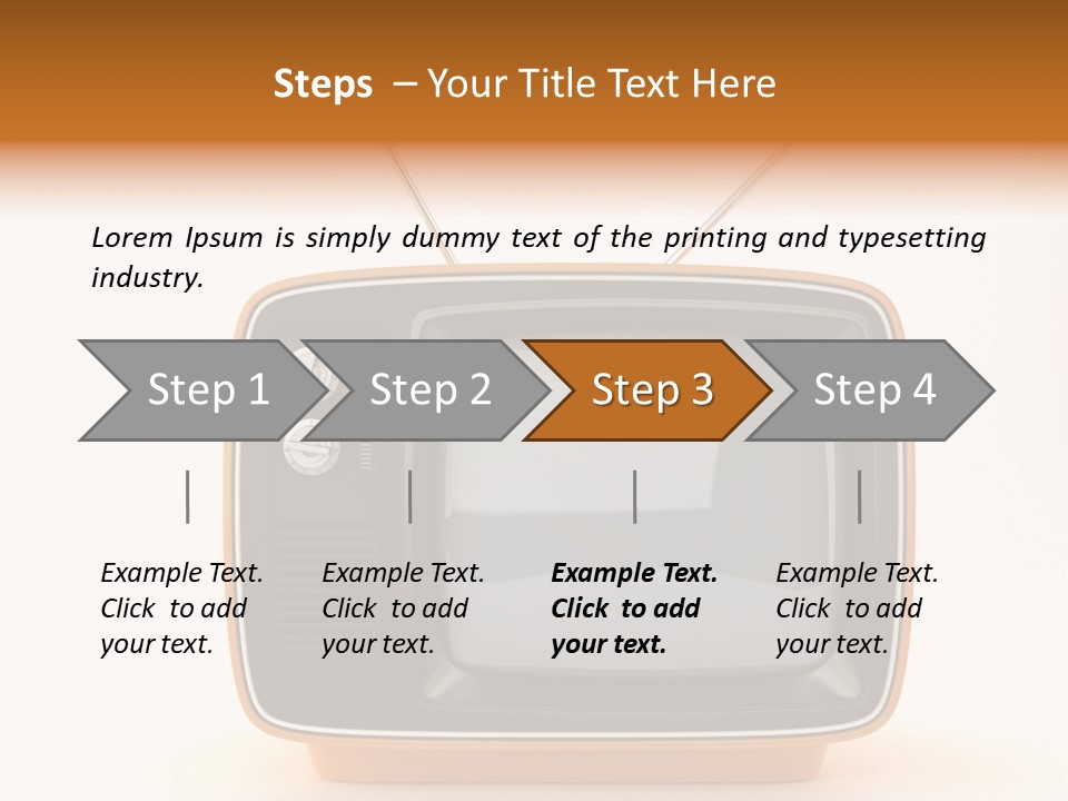 Man Head Back PowerPoint Template