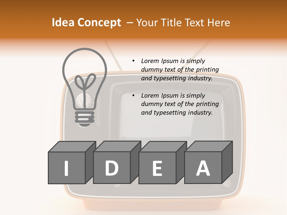 Man Head Back PowerPoint Template