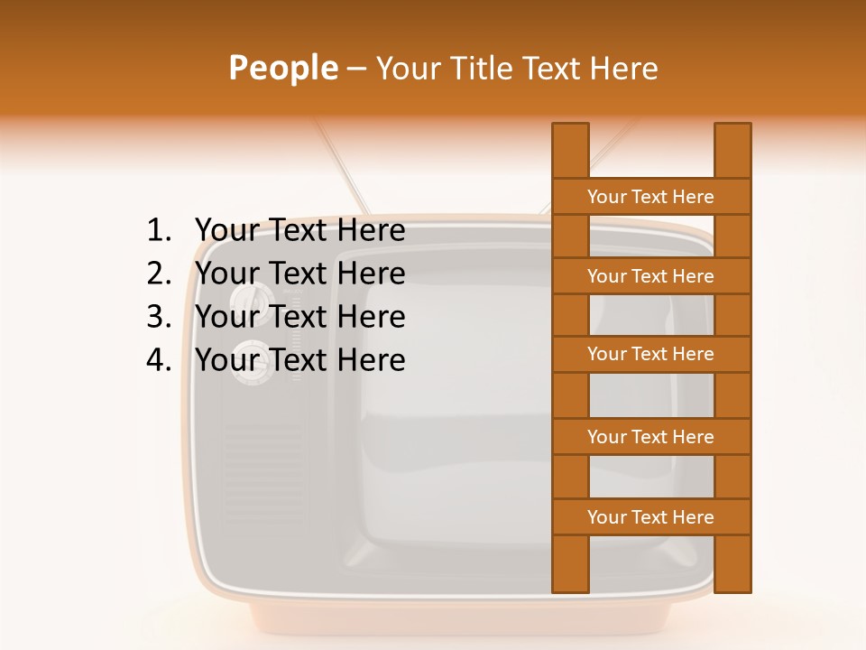 Man Head Back PowerPoint Template
