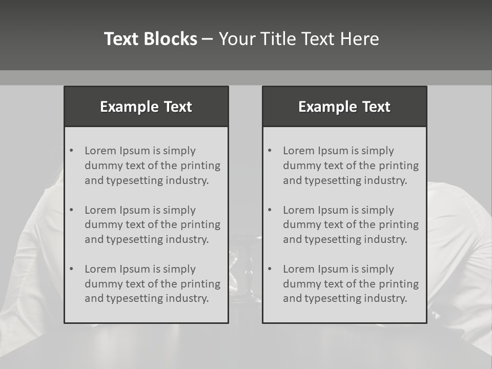 Naked Proportions Vector PowerPoint Template