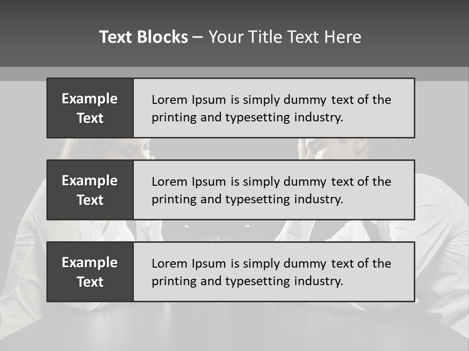 Naked Proportions Vector PowerPoint Template
