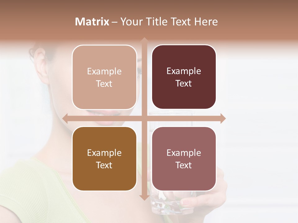 Front Human Nude PowerPoint Template