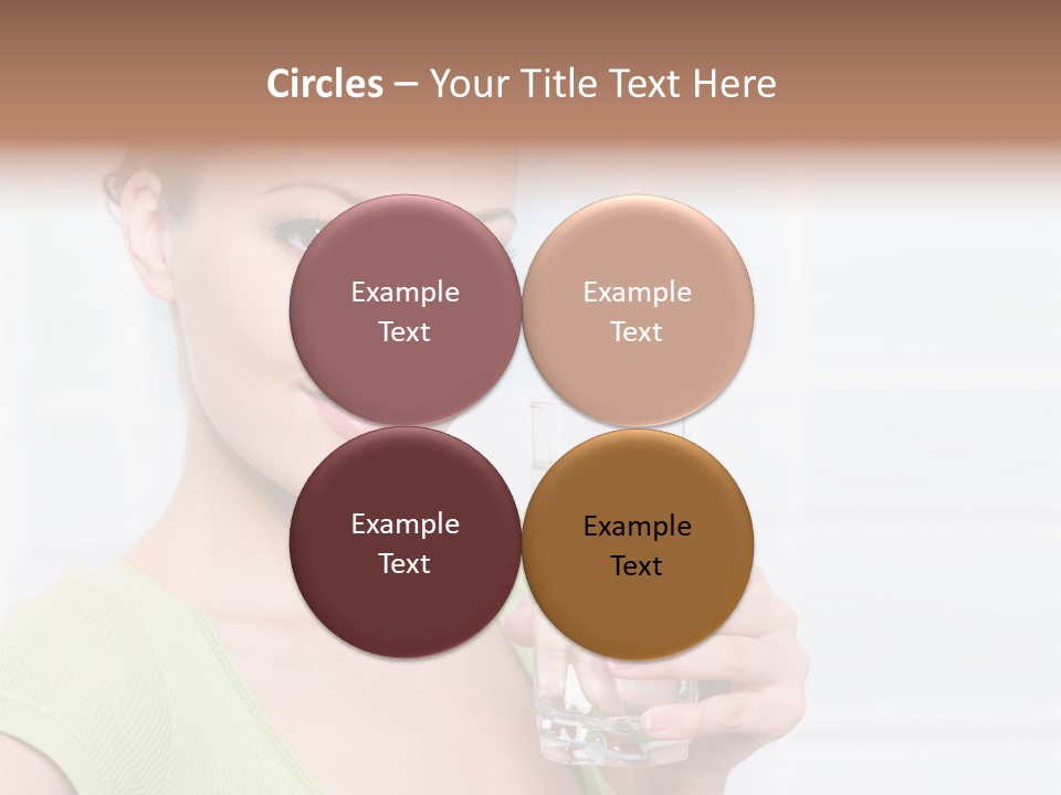 Front Human Nude PowerPoint Template