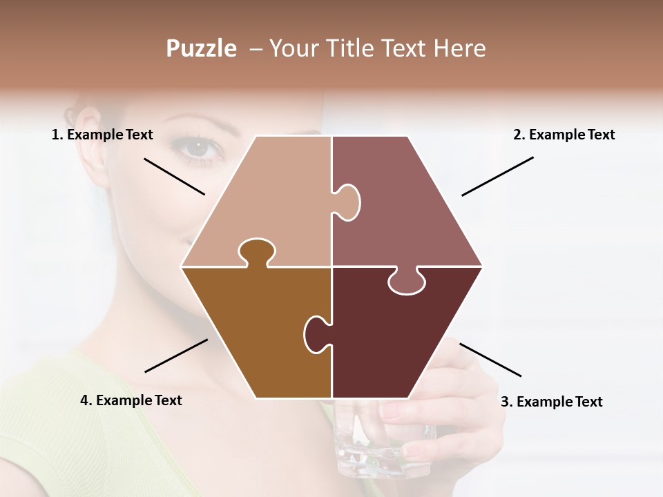 Front Human Nude PowerPoint Template