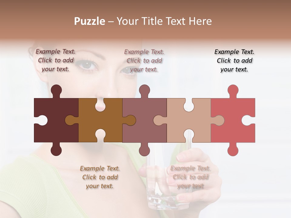 Front Human Nude PowerPoint Template