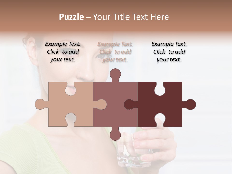 Front Human Nude PowerPoint Template