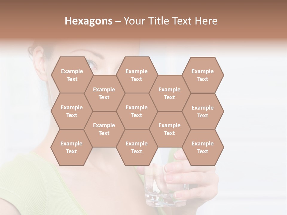 Front Human Nude PowerPoint Template