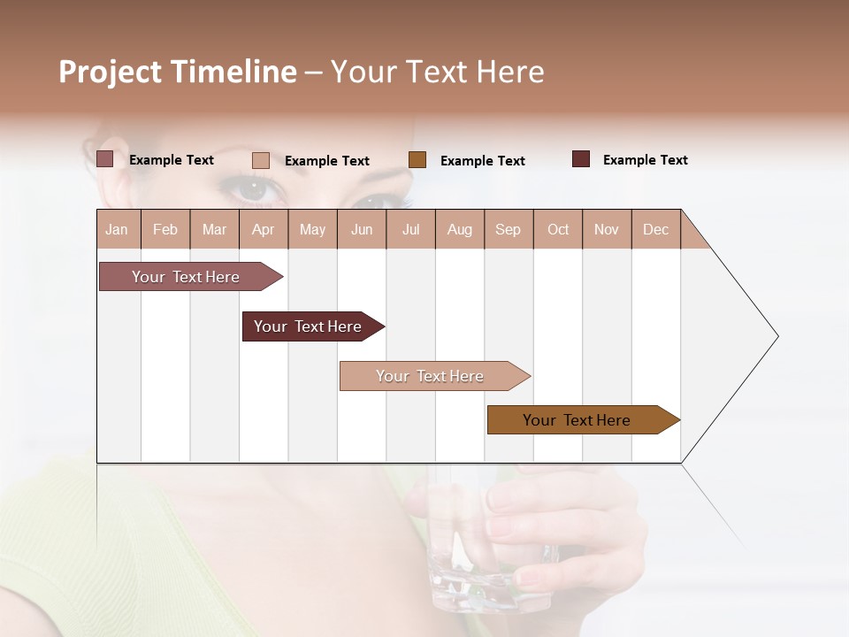 Front Human Nude PowerPoint Template