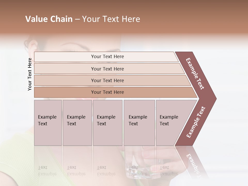 Front Human Nude PowerPoint Template