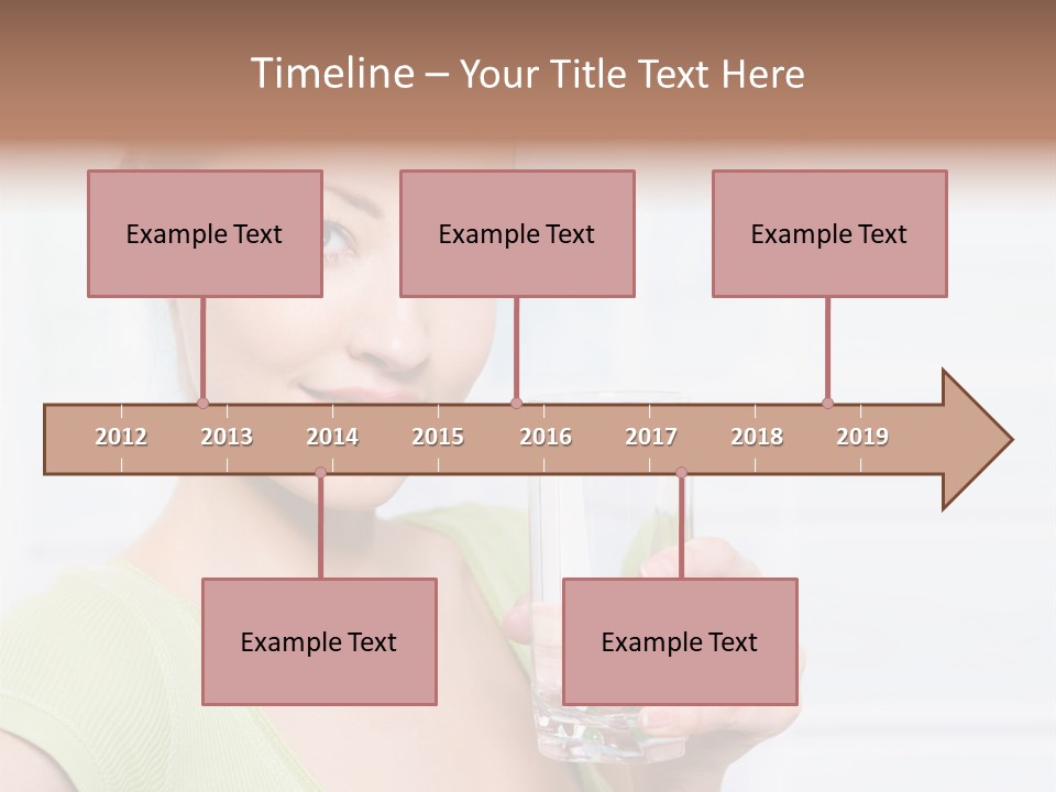 Front Human Nude PowerPoint Template