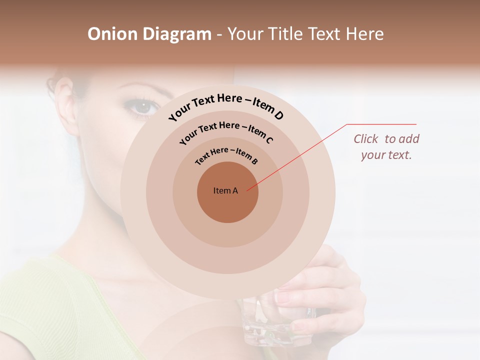 Front Human Nude PowerPoint Template