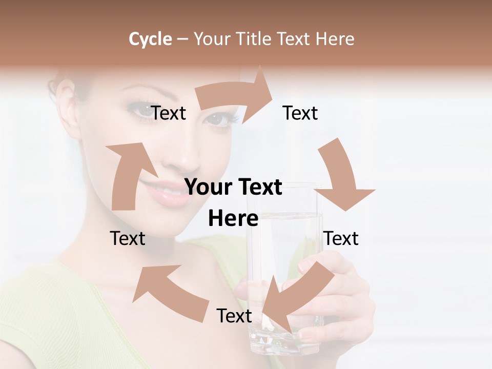 Front Human Nude PowerPoint Template