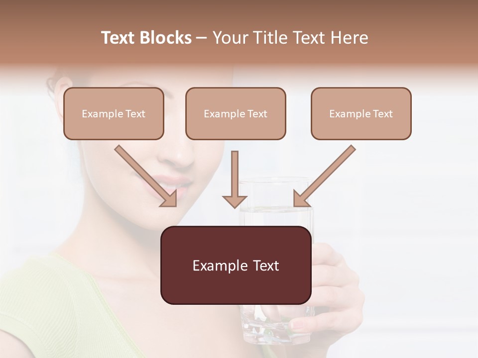 Front Human Nude PowerPoint Template